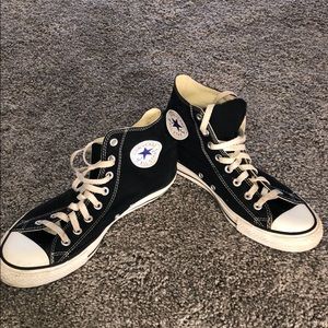 Black High Top Converse